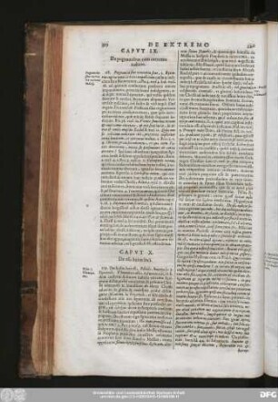 Caput X. De usu huius loci.