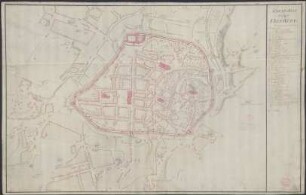 Grundriss der Stadt Freyberg