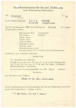 Blum, Johann