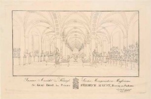 Die Mengssche Abgusssammlung im Stallgebäude (alte Gemäldegalerie, Johanneum) Dresden, 1794-1857