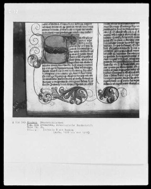 Avenares, Astrologische Handschrift — Initiale S