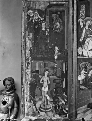 Szenen aus dem Leben der heiligen Katharina