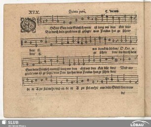 XIX. O Herre Gott dein Göttlich Wort