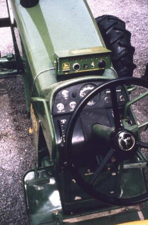 Fernüberwachung der Einzelkornablage am Traktor