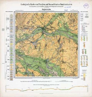 [2258] Regenwalde, Geologische Karte von Preußen und benachbarten Bundesstaaten