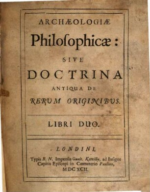 Archaeologia philosophica