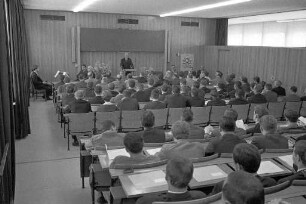 Abschlussfeier beim Lehrgang für den gehobenen Kommunalverwaltungsdienst an der Badischen Verwaltungsschule.