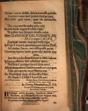Sanctae memoriae viri summe reverendi, magnifici, atque excellentissimi Domini Jo. Joachimi Zentgravii ... : die XXIIX. Novemb. Anno MDCCVII. pie et placide defuncti hoc luctus monumentum posuit Ordo Theologorum Vitembergensis
