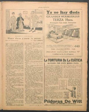 Mano dura y cara 'e perro : Bocetos porteños