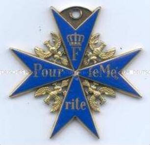 Pour le Mérite, mit Etui