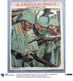 Lustige Blätter. 18. Kriegsnummer. Jg. 29, No. 49