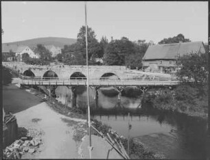 Großpostwitz, Umbau Straßenbrücke, um 1897