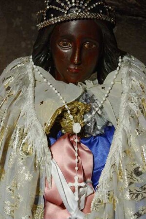 Frankreich. Provence. Bouches du Rhone. Les Saintes Maries de la Mer. Camargue. Kirche. Krypta. Heilige Sara