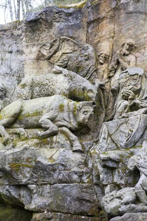 Relief "Anbetung der Könige", Kukus, Tschechische Republik