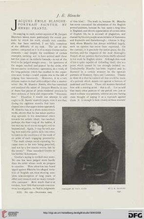 30: Jaques Emile Blanche: portrait painter