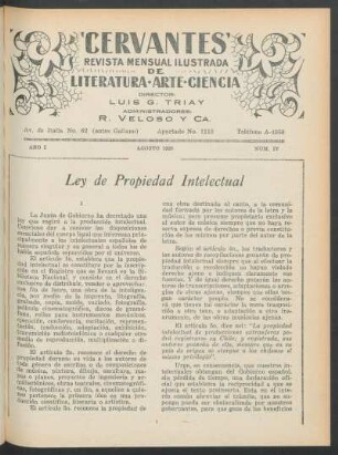 Ley de propiedad intelectual - 1