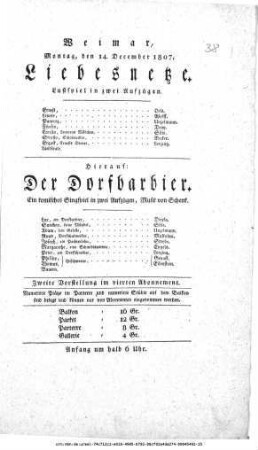 Liebesnetze