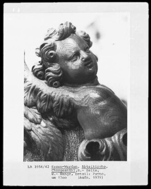 Wange des Chorgestühls