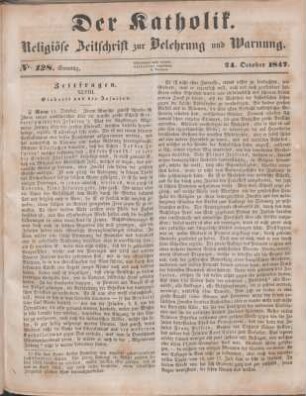 517-519 Zeitfragen : XLVIII. Gioberti und die Jesuiten
