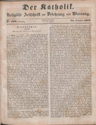 517-519 Zeitfragen : XLVIII. Gioberti und die Jesuiten