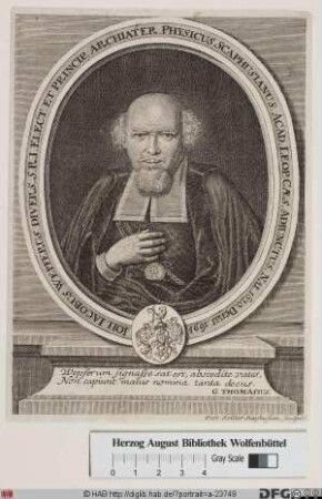 Bildnis Johann Jacob Wepfer d. Ä.