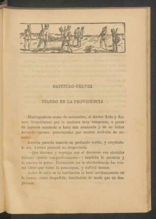 Capítulo CXLVIII - Fiando en la Providencia