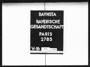 Beck, Johann Konrad, aus Rathsberg, Bezirksamt Erlangen, Drechsler, mit Neininger, Josephine, beide in Paris
