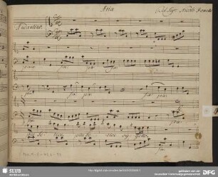 Attilio Regolo. Excerpts - Mus.1-F-49,6-11 : S, bc