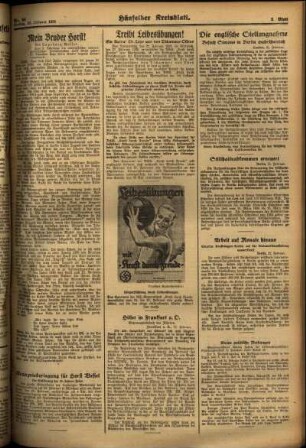 Zweite Ausgabe vom Freitag, den 22. Februar 1935.