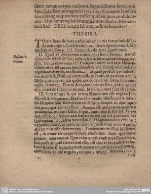 THESIS I. - XXVI.