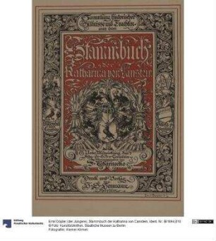 Stammbuch der Katharina von Canstein
