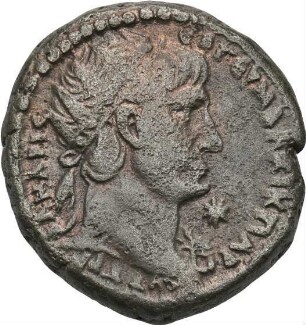 Trajan (98-117 n. Chr.): Alexandria / Ägypten, 116/117 n. Chr. – Tetradrachme