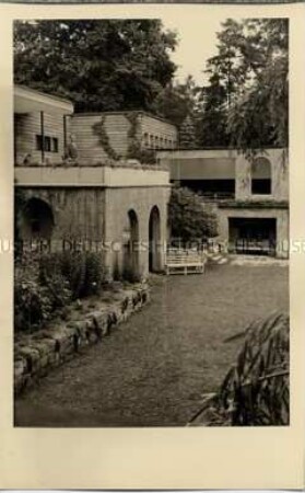 Haus Siegfried in Potsdam, Gartenseite