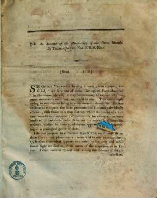 An account of the mineralogy of the Faroe Islands