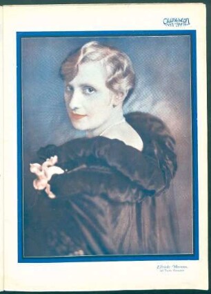 [Fotografía de] Elfriede Mertens, del Teatro Cervantes.