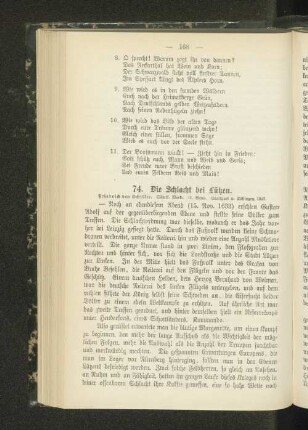 74. Die Schlacht bei Lützen.