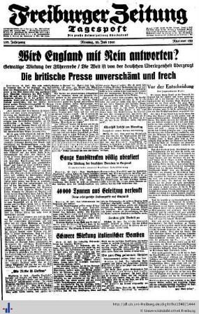 22.07.1940 (Tagesausgabe)