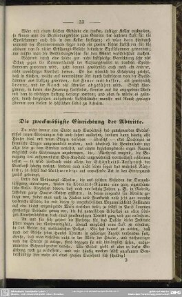 Die zweckmäßige Einrichtung der Abtritte