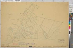 Rheine r.d.E. (Rheine), Flurbereinigung Altenrheine, Schätzungskarte Rheine r.d.E. Flur 9