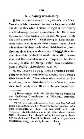 6. Keuper-Formation