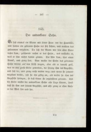 145. Der undankbare Sohn.