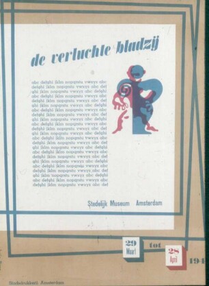 De verluchte bladzij. Feder, Pinsel, Tusche, Druckschrift, Collage; 101 x 75 cm (1941; H. Rose)