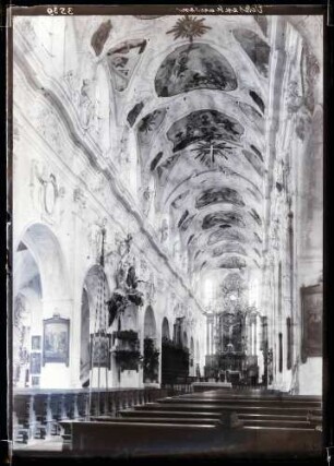 Klosterkirche; Inneres gegen Osten