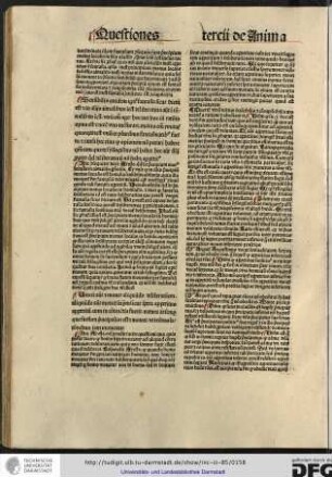 Hic consequenter dicit Arestoteles quod sit principium motus localis in animalibus perfectis et vult quod in illis principium motus localis est...