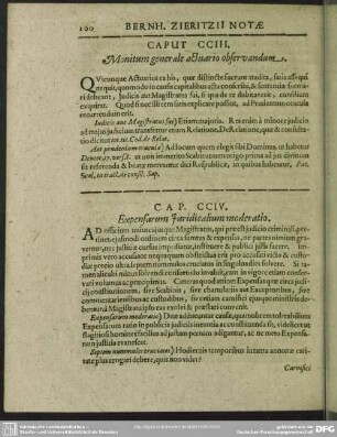 Cap. CCIV. Expensarum Iuridicalium moderatio