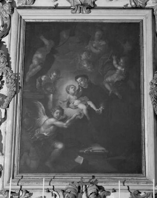 Dem heiligen Antonius von Padua erscheint das Christuskind