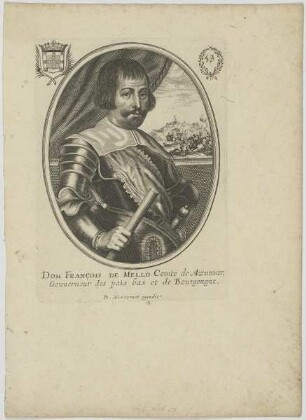 Bildnis des Dom François de Mello, Comte de Azumar