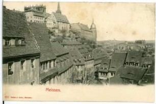 Meißen. Burgberg und Altstadt