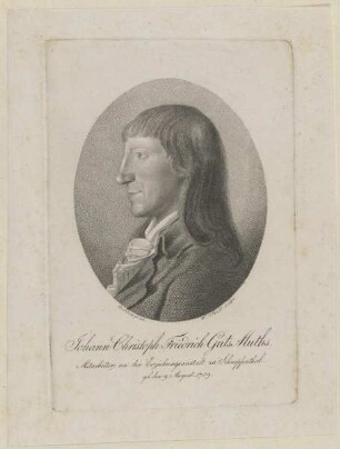 Bildnis des Johann Christoph Friedrich Guts-Muths