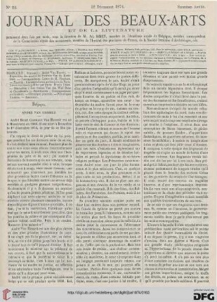 Nr. 23 (12. Décembre 1874)